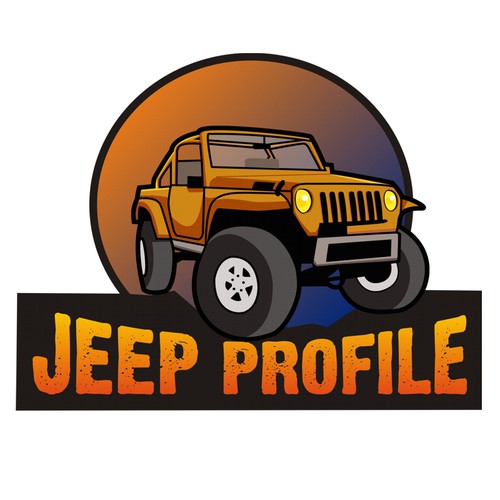 Jeep Profile Logo Design | Logo design contest