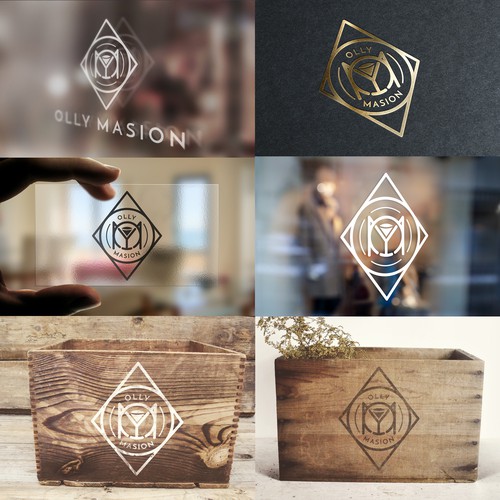 Logo y paquete de imagen corporativa propuesta en el concurso por logosapiens™