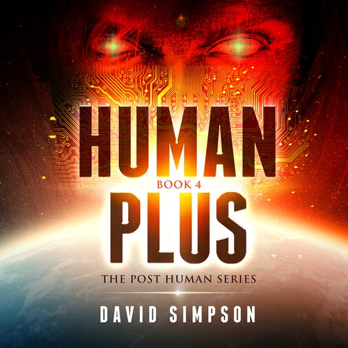 Book Cover Design - Sci-Fi Human/technology integration / Artificial Intelligence story Design by " Portugal "