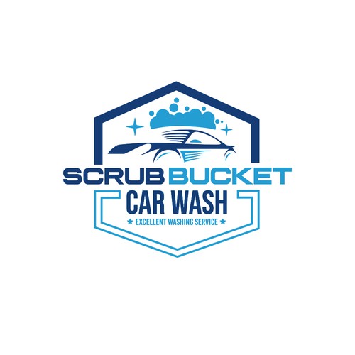 Lookin for Modern Bold and sophisticated Logo for Car Wash Chain: The Scrub Bucket Car Wash Design by Victoria Cova