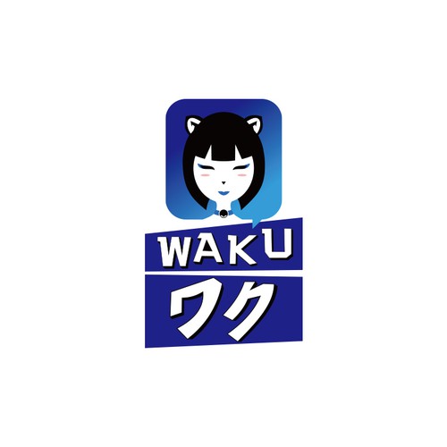 Waku Waku App Logo! Design by ganess