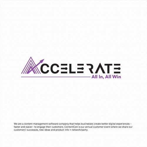 Accelerate 2024 Logo Comps Design by studioONE