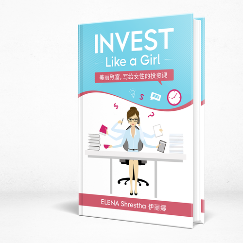 Book Cover for Teaching Girls to Invest Design by belencann