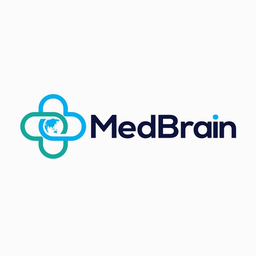 Logo & Branding for MedBrain | Delivering free medical diagnostics to developing nations. Diseño de Mr.CreativeLogo