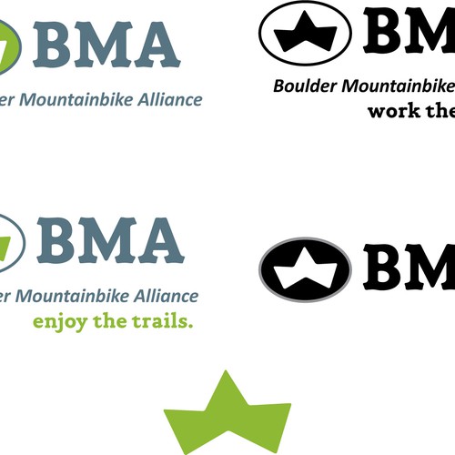 the great Boulder Mountainbike Alliance logo design project! Design by st2