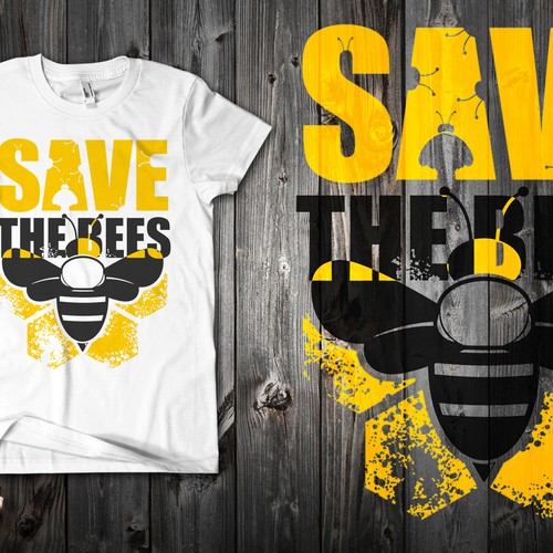 Create a "Save the Bees" Illustration Design by babavoss