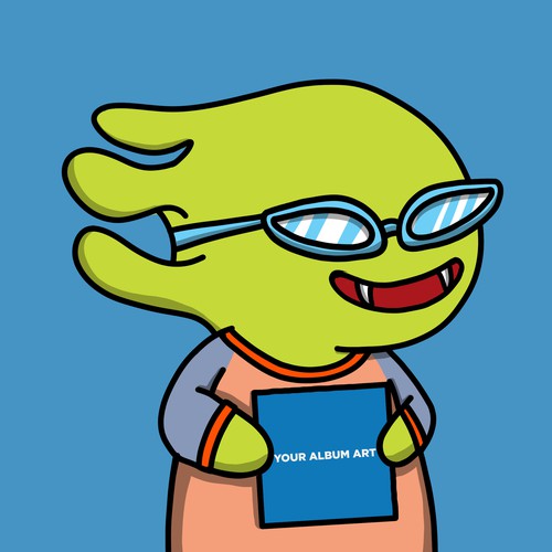 NFT art needed! I have the character, but need different traits illustrated (mouth, clothes, etc) Design von Visual Martyr