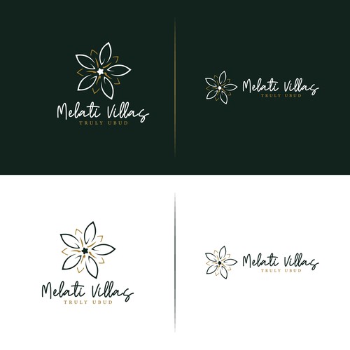 Design a logo for villas in Ubud, Bali Design by RaccoonDesigns®