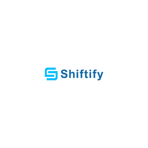 Minimalist and modern logo design for modern work shift management application Design by abdo4design