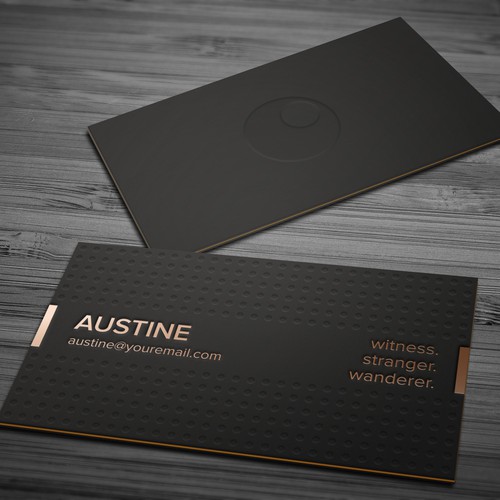 Business card contest entry by Tcmenk