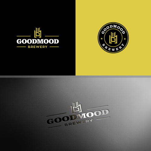 Good Mood Brewery - Craft Brewery Logo Design Design by Generr