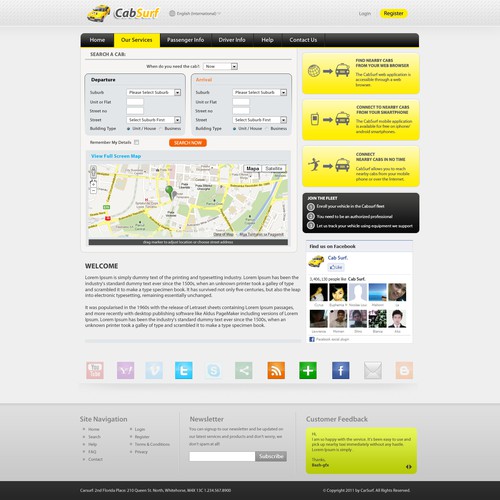 Online Taxi reservation service needs outstanding design Design von 99d.Maaku