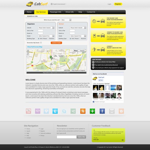 Online Taxi reservation service needs outstanding design Design by 99d.Maaku