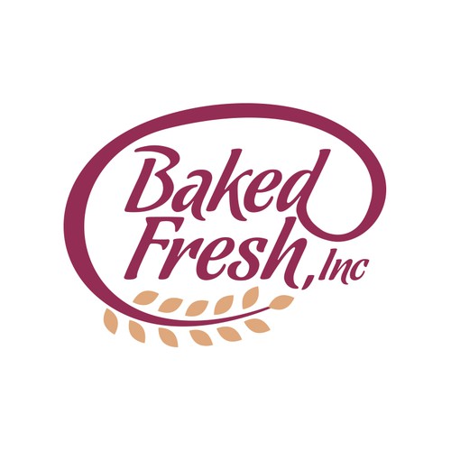 logo for Baked Fresh, Inc. Ontwerp door +CHRIST+