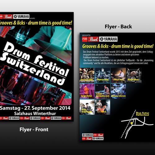 Postcard, flyer or print contest entry by Throw-Away-Society