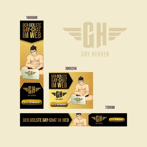 Banner Set For A Gay Chat Site Banner Ad Contest 99designs