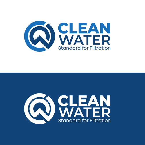 Simple Clean Logo for Water Filtration Company Design by putriyono