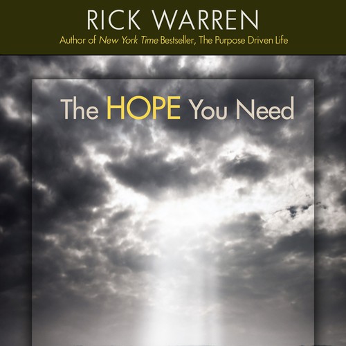 Design Rick Warren's New Book Cover Design réalisé par Jaroah