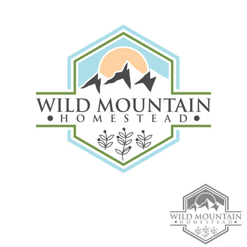 Artistic modern logo needed for a mountain-top flower farm. Design by Brainstorming_day