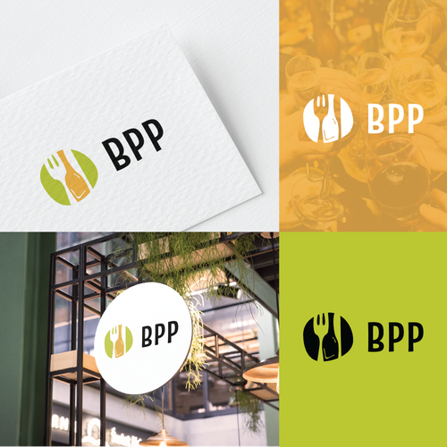 Powerful Logo for a restaurant group with over 15 concepts and growing. We are here to serve! Design by Designfirm