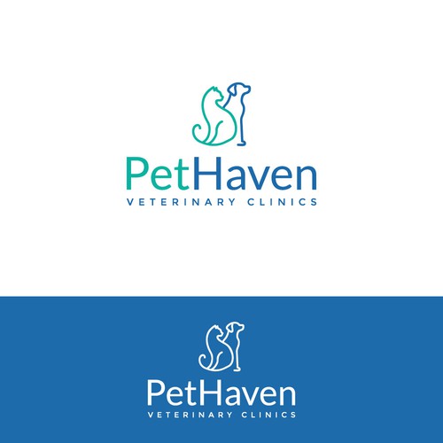 PetHaven Veterinary Clinics Logo Contest Design by AnamuArt