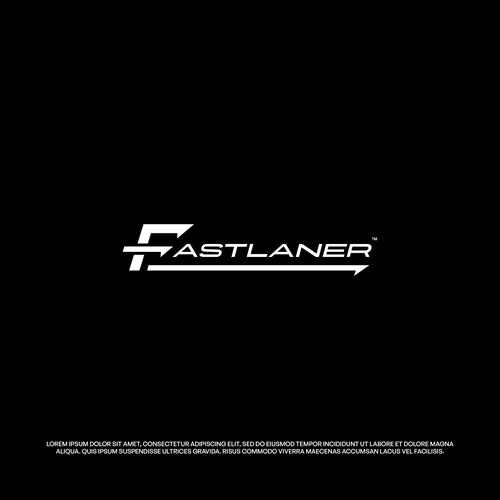 Logo + Brand for Fastlaner™ Design by Layonn Alexander