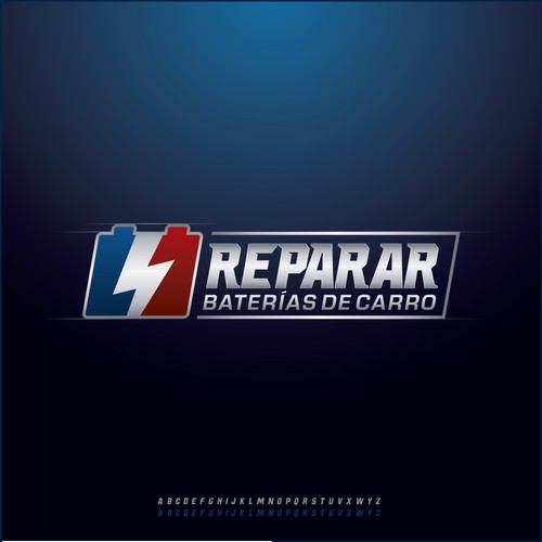 "Logotipo para página web que le enseñará a la gente a reparar las baterías de sus automóviles" winning Logo design