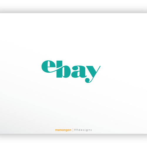 Diseño de 99designs community challenge: re-design eBay's lame new logo! de menangan