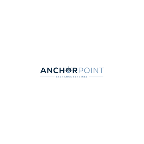 Anchor Point Logo Design by odeeco
