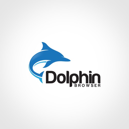 New logo for Dolphin Browser Design by DominickDesigns