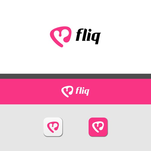 Dating App LOGO Design by avagraph™