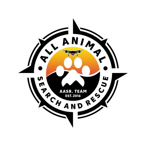Brand refresh for an animal search and rescue group Design by EdRisk 99