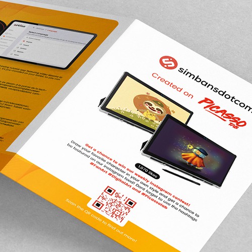 Brochure contest entry by Monki D Loy