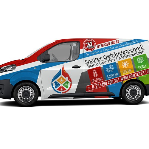 Car, truck or van wrap contest entry by AlexCZeh