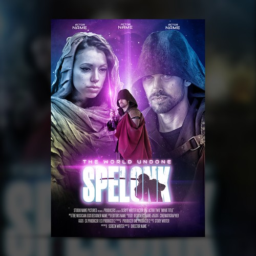 Poster for Apocalyptic sci fi film Design by EPH Design