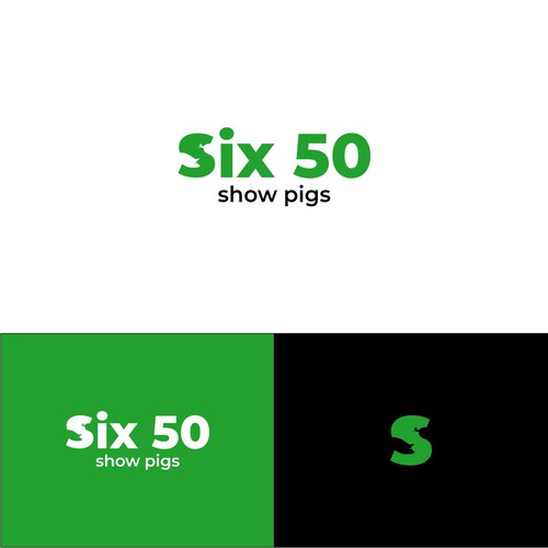 Modern Show pig logo!!!!!! Diseño de kang saud