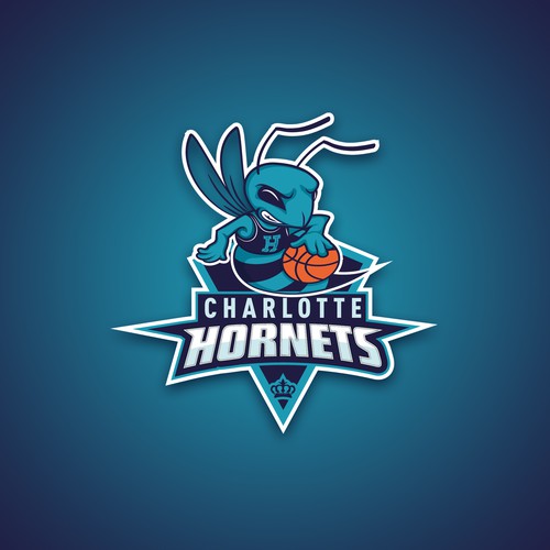 Community Contest: Create a logo for the revamped Charlotte Hornets! Design by gamboling