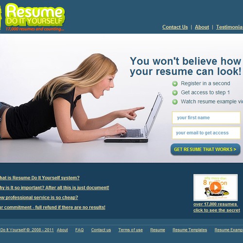 Resume - Do It Yourself needs a new logo Design by R5