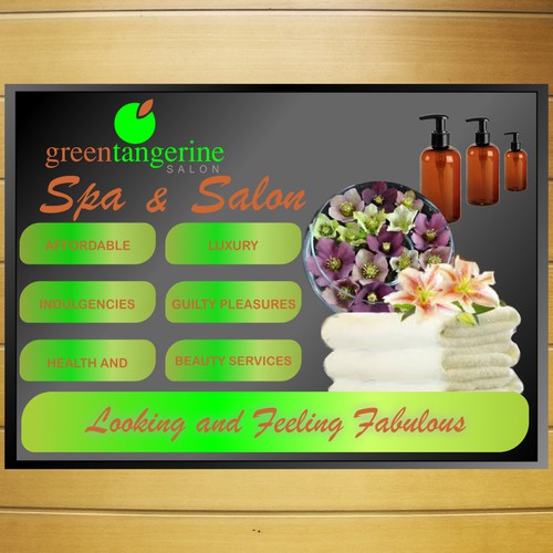 Green Tangerine Postcard Postcard, flyer or print contest