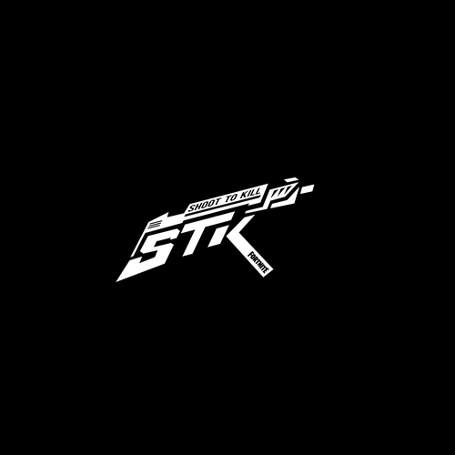 runner up design by ciptadi media - fortnite logo black background