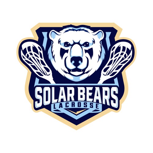 Fun sports team logo for southern California based lacrosse club. Design by indraDICLVX