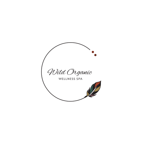 wild organic spa needs a classy modern logo. I attached my visions and colours as a guide line. :) Design by Miss Morgan Designs