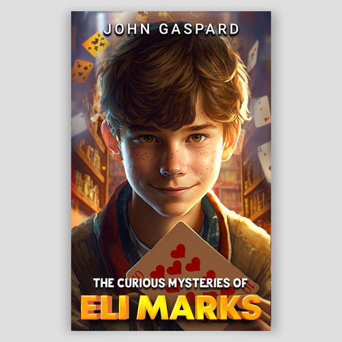 "A new middle grade mystery!" winning Signage