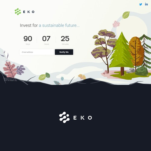 Logo design for sustainable investing platform (fintech) targeted at millennials Design by G  o  w  ã  n ™