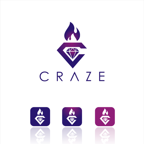 Sophisticated, luxury, edgy social shopping app icon/logo Design by LOGOMAN*