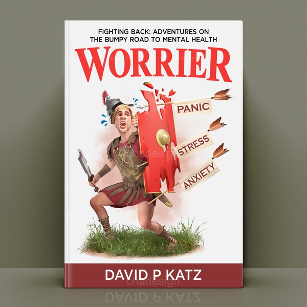 Book cover design - WORRIER