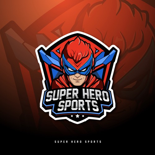 logo for super hero sports leagues Réalisé par boniakbar
