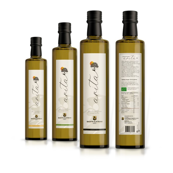 Etichetta per Olio EVOO biologico e dop | Product label contest