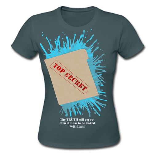 New t-shirt design(s) wanted for WikiLeaks Design by DeannaAnderson