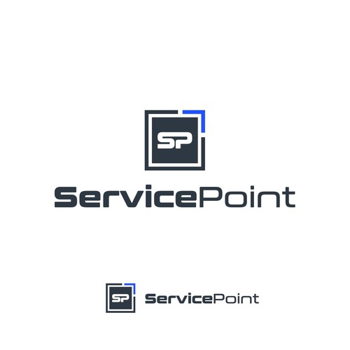Service Point - Create New Logo and Brand Identity Design by idea_go
